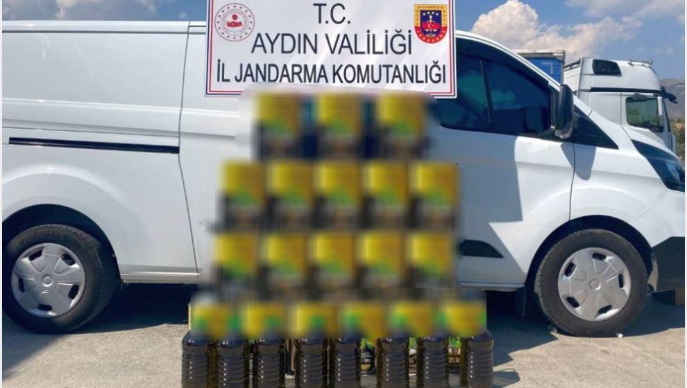 Malatya'ya Gönderilmek İstenen Sahte Zeytinyağı Otogarda Ele Geçti