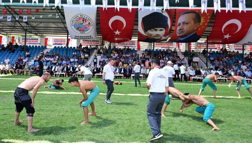 Zengibar Karakucak Güreşlerinde Başpehlivan Yıldırım