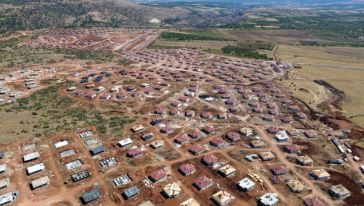 'Tek Alanda İnşa Edilen En Büyük Kırsal Yerleşim Yeri..'