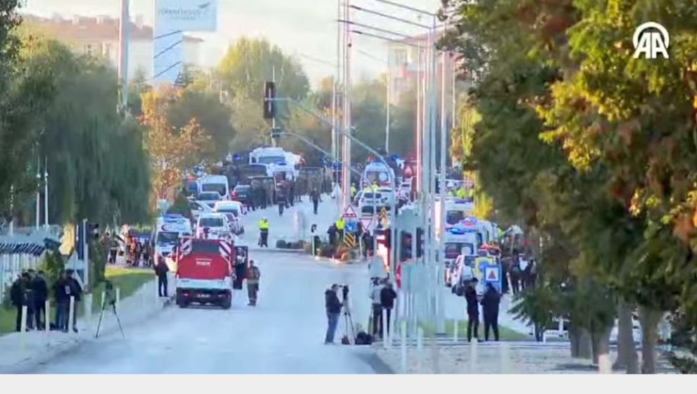 TUSAŞ Tesislerine Terör Örgütü PKK Saldırdı.. 5 Şehit, 22 Yaralı