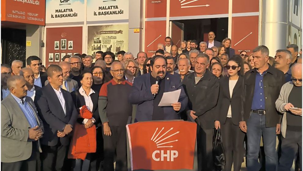 CHP'li Belediye Başkanının Tutuklanmasına Malatya'dan Tepki