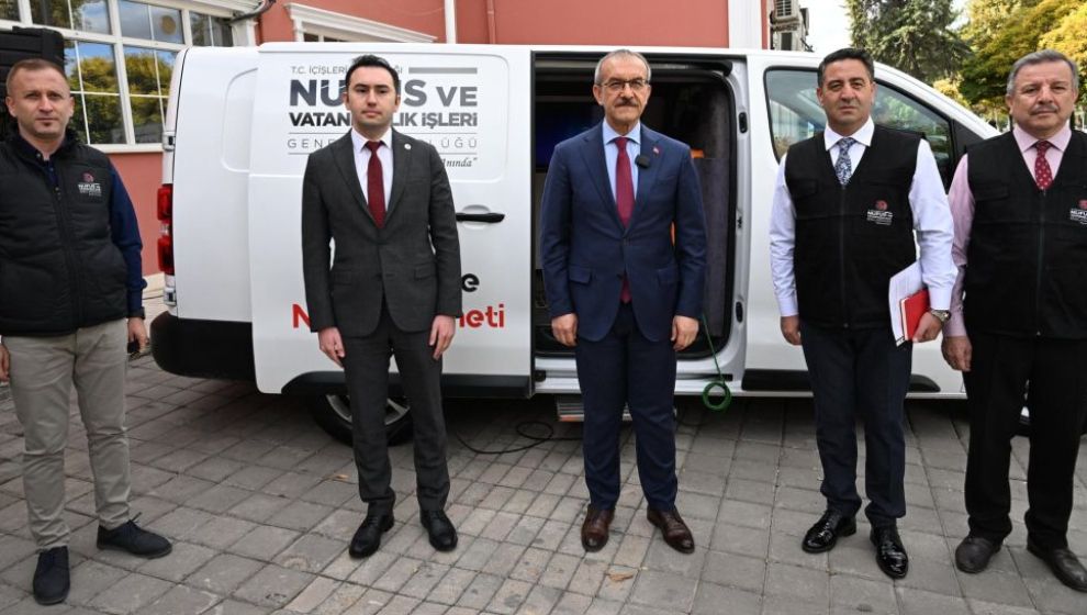 Nüfus İşlemleri İçin Mobil Hizmet Aracı