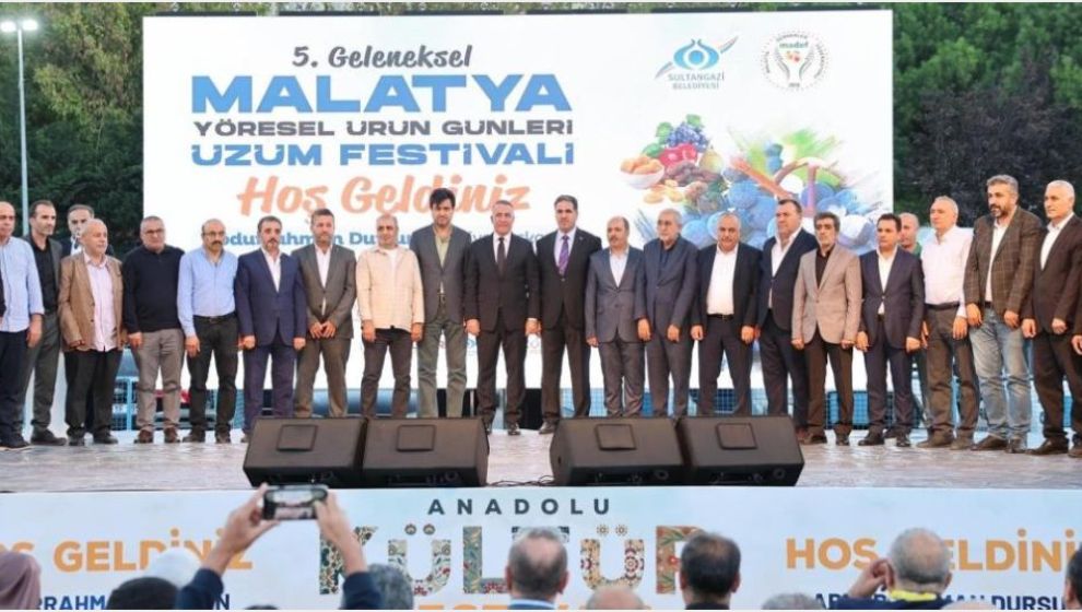 Sultangazi'de Malatya Yöresel Ürün Günleri Üzüm Festivali