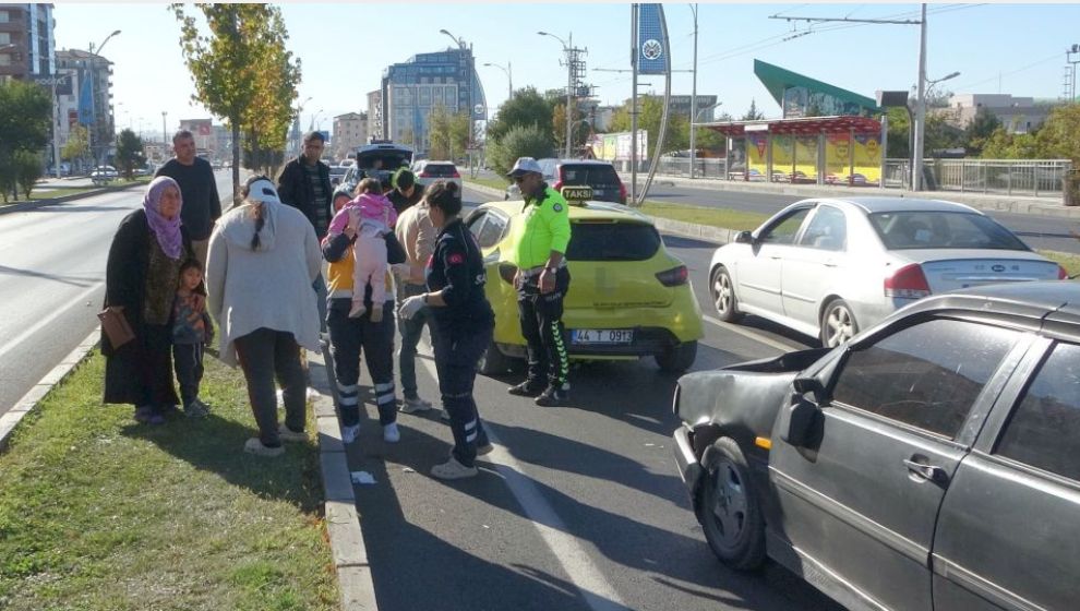 Trafik Kazasında 1 Kişi Yaralandı