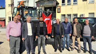 Belediyeler Birliği'nden Arapgir'e İş Makinesi