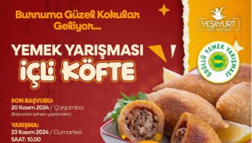 Yeşilyurt'ta İçli Köfte Yarışması Düzenlendi