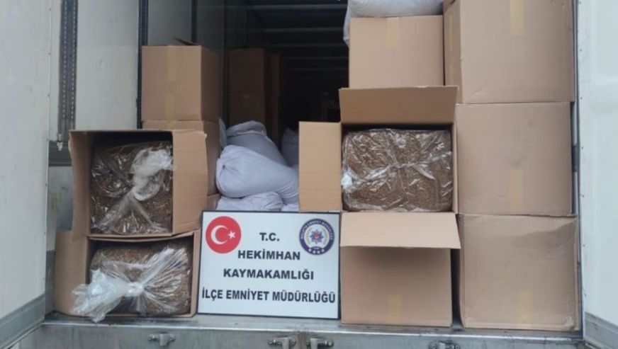 7 Ton Kaçak Tütün Ele Geçti, 1 Kişi Tutuklandı