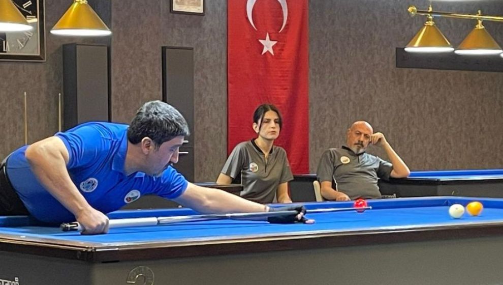 Aslantepe 3 Bant Bilardo Turnuvası Yapıldı