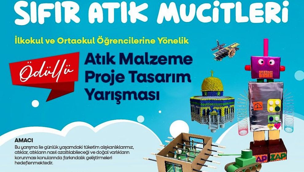 ‘Atık Malzeme Proje Tasarım Yarışması’ Düzenleyecek