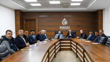 MASKİ'de Pütürge'nin Alt Yapı Sorunları Görüşüldü