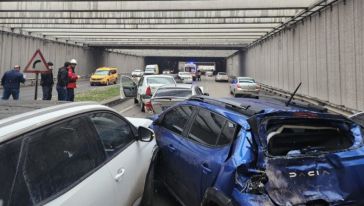 Yine Aynı Alt Geçit, Yine Zincirleme Kaza: 6 Yaralı