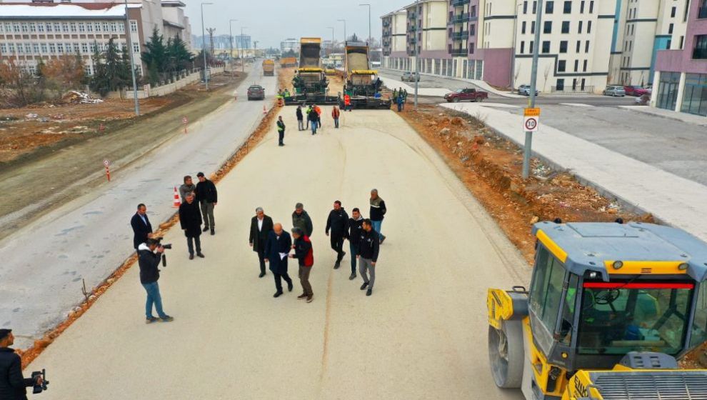 Büyükşehir'den Saray Bosna Caddesi'nde İyileştirme Çalışması