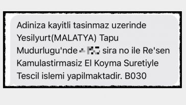 Vatandaşların Tapulu Mallarına Resmen 'Çöktü'ler!..