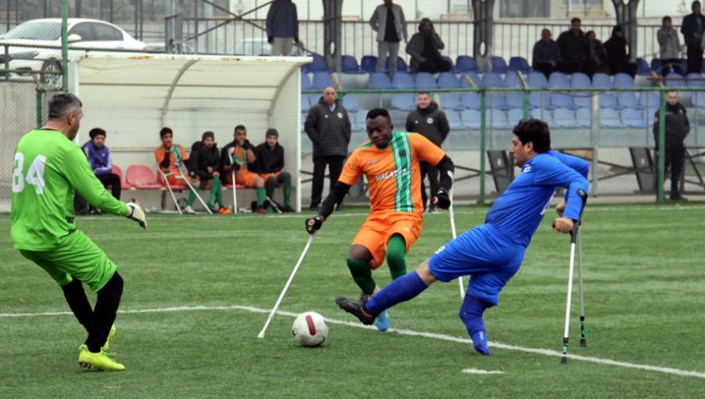 Ampute Futbol 1. Liginde Büyükşehir Belediye, Kayseri Ekibini Yendi