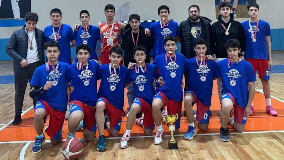 U-16 Basketbol Liginde Malatya Yıldızlar Basketbol Şampiyon