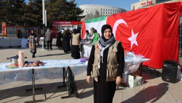 Gazze'ye Yardım Amaçlı Kermes Düzenlediler