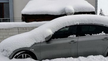 Kar Yağışı Doğanşehir'de de Etkili Oldu