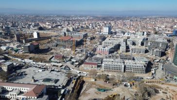 Malatya Çarşı Merkezi İnşaatında Başlangıç ve Son Durum