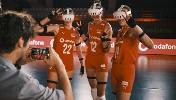 Malatyalı Voleybolcular 5.5G İle A Millilerle Aynı Sahada Buluştu