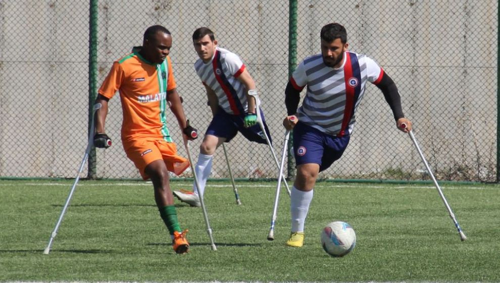 Ampute Futbol 1. Liginde Malatya Büyükşehir Rakibine Gol Yağdırdı