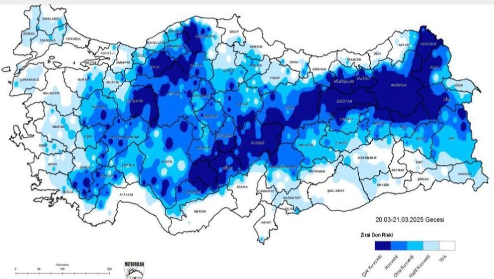 Malatya'nın 6 İlçesinde Kar Yağışının Etkili Olacağı Duyuruldu