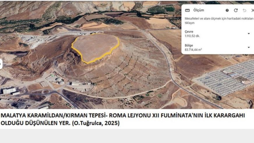 ESKİ MALATYA'NIN KURULUŞU; Roma Lejyonu Fulminata