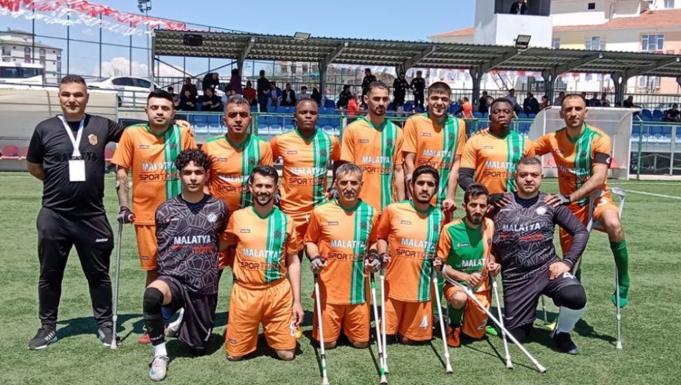Malatya Büyükşehir Belediye Ampute Futbol Takımı Süper Ligde..