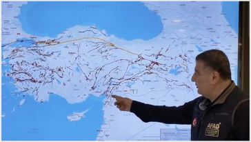 AFAD'ın Türkiye Deprem Tehlike Haritası'na Göre 485 Diri Fay Var