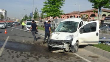 Çevre Yolunda Zincirleme Kaza Trafiği Kilitledi