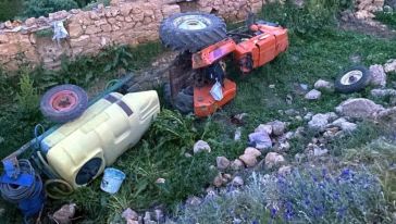 Hekimhan'da Traktör Devrildi.. 1 Kişi Hayatını Kaybetti