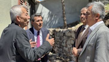 İl Sağlık Müdürü İlçe Belediye Başkanını Ziyaret Etti