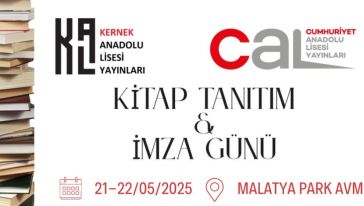 KAL ve CAL Yayınlarının İmza Gününe 100'e Yakın Yazar Katılacak