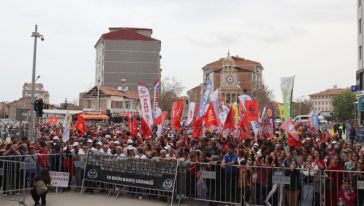 Malatya'da 1 Mayıs Kutlaması
