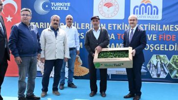Malatya'da 1,8 Milyon Sebze Fidesinin Dağıtımına Başlandı