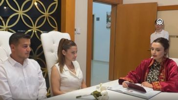 Malatya'daki Nikah Dairelerinde 25.05.2025 Nikahları Yoğunluğu