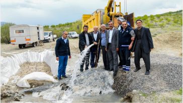Meydancık'a Saniyede 4 Litre Debili İçme Suyu
