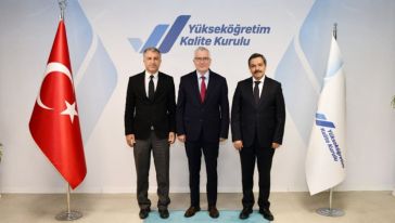 MTÜ Rektörü  Prof.Dr. Bentli'den YÖKAK Başkanına Ziyaret