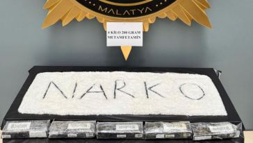 Narkotik Polis 4,2 Kilo Metamfetamin Ele Geçirdi