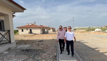 Yağmurlu'da Yaptırılan Köy Evlerinden 134'ünün Kurası Çekildi