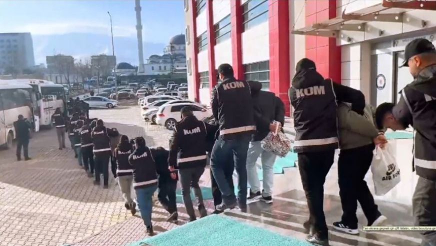 Organize Suç Çetesine 3. Operasyon..  Tutuklu Sayısı 48 Oldu..