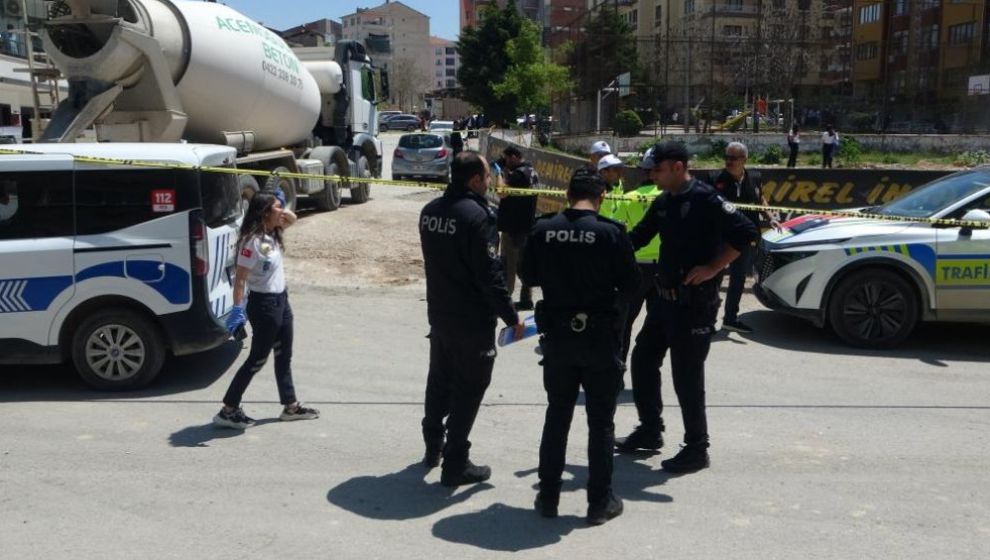 Beton Mikserinin Çarptığı Şahıs Öldü