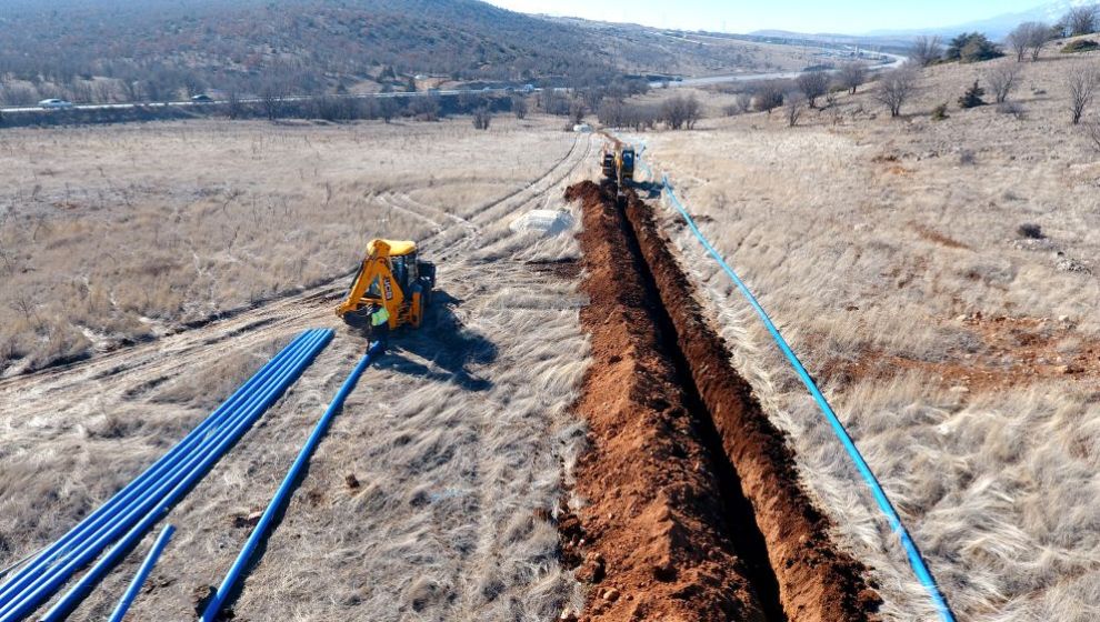 Çığlık, Kelhalil ve Polatdere'ye MASKİ'den Alt Yapı