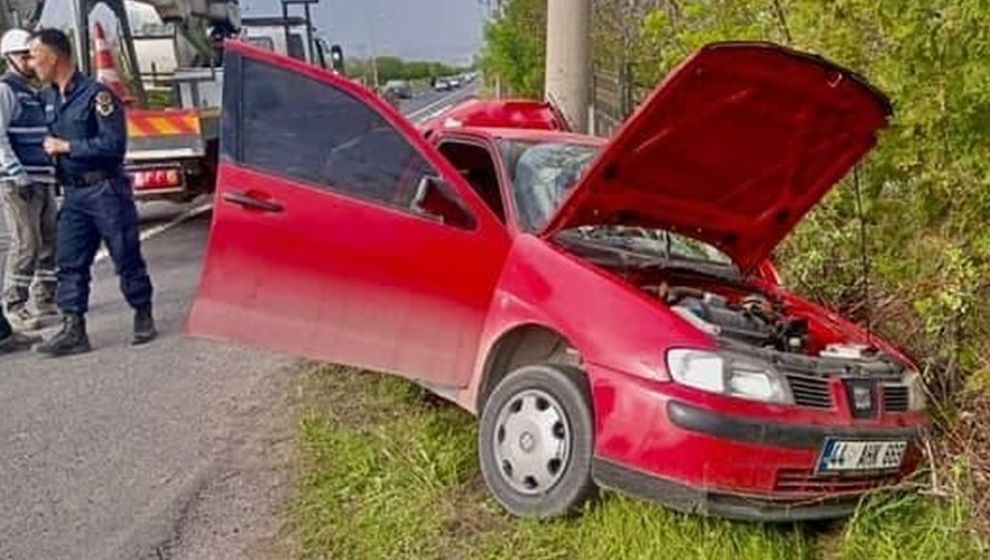 Elazığ- Malatya Karayolundaki Kazada 2 Yaralı