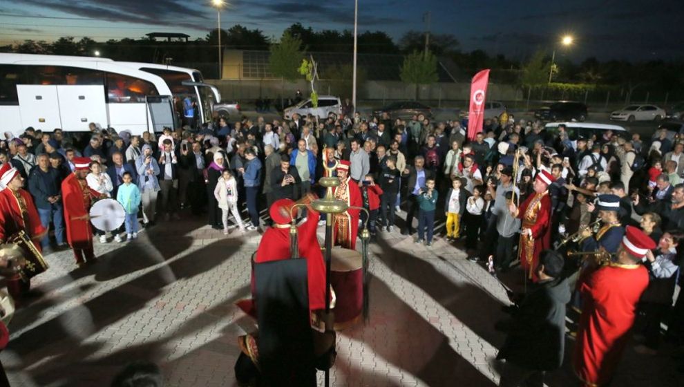 Malatyalı Hacı Adayları İçin Mehterli Uğurlama Töreni