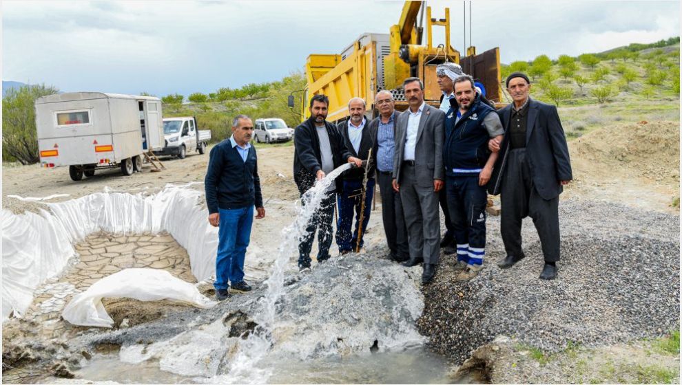Meydancık'a Saniyede 4 Litre Debili İçme Suyu
