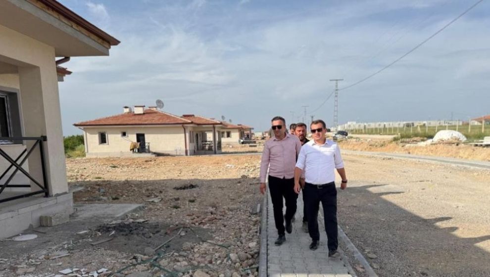 Yağmurlu'da Yaptırılan Köy Evlerinden 134'ünün Kurası Çekildi
