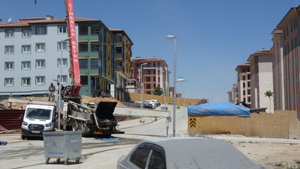 Yeşiltepe'deki Şantiyede İş Kazası