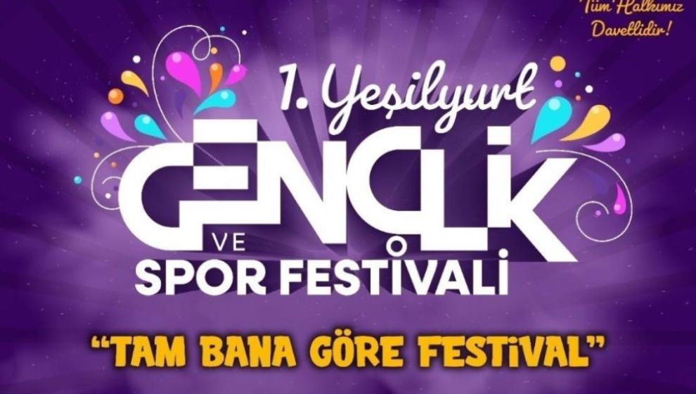 Yeşilyurt Belediyesi'nden Pazar Günü Gençlik Festivali