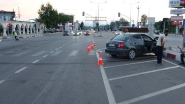 Barguzu Kavşağında Kaza, 2 Yaralı..
