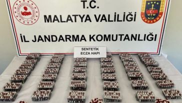 Jandarma Ekipleri Uyuşturucu Hap Ele Geçirdi